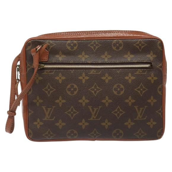 LOUIS VUITTON Monogram Pochette sports Clutch Bag N0.183 LV Auth 111833 - Picture 13 of 16